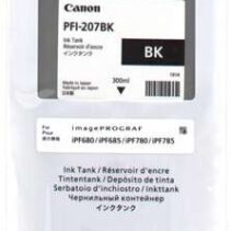 Canon PFI207 Negro Cartucho de Tinta Original - PFI207BK/8789B001