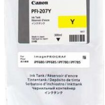 Canon PFI207 Amarillo Cartucho de Tinta Original - PFI207Y/8792B001