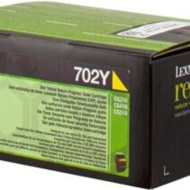 Lexmark CS310/CS410/CS510 Amarillo Cartucho de Toner Original - 70C20Y0/70C20YE/702Y