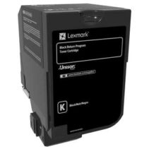 Lexmark CS720/CS725/CX725 Negro Cartucho de Toner Original - 74C20K0