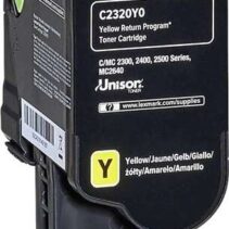 Lexmark C2325/C2425/C2535/MC2325/MC2425/MC2535/MC2640 Amarillo Cartucho de Toner Original - C2320Y0