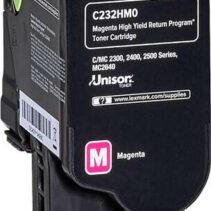 Lexmark C2325/C2425/C2535/MC2325/MC2425/MC2535/MC2640 Magenta Cartucho de Toner Original - C232HM0