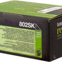 Lexmark CX310/CX410/CX510 Negro Cartucho de Toner Original - 80C2SK0/80C2SKE/802SK