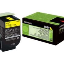 Lexmark CX310/CX410/CX510 Amarillo Cartucho de Toner Original - 80C20Y0/80C20YE/802Y