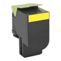 Lexmark CX410/CX510 Amarillo Cartucho de Toner Original - 80C2HY0/80C2HYE/802HY