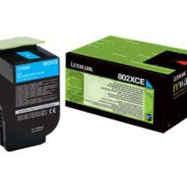 Lexmark CX510 Cyan Cartucho de Toner Original - 80C2XC0/80C2XCE/80C0X20/802XC