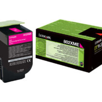 Lexmark CX510 Magenta Cartucho de Toner Original - 80C2XM0/80C2XME/80C0X30/802XM