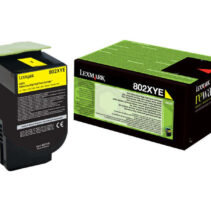 Lexmark CX510 Amarillo Cartucho de Toner Original - 80C2XY0/80C2XYE/80C0X40/802XY