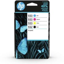 HP 932 + 933 Pack de 4 Cartuchos de Tinta Originales - 6ZC71AE