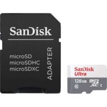 Sandisk Ultra Tarjeta Micro SDXC 128GB UHS-I U1 Clase 10 100MB/s + Adaptador SD