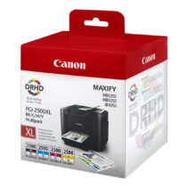 Canon PGI2500XL Pack de 4 Cartuchos de Tinta Originales - 9254B004/9254B010