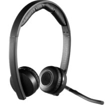 Logitech H820E Auriculares Inalambricos con Microfono - Autonomia hasta 10h - Diadema Ajustable - Controles en Auricular - Color Negro