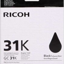 Ricoh GC31K Negro Cartucho de Gel Original - 405688