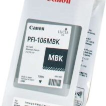 Canon PFI106 Negro Mate Cartucho de Tinta Original - PFI106MBK/6620B001