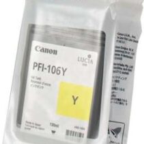 Canon PFI106 Amarillo Cartucho de Tinta Original - PFI106Y/6624B001