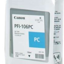 Canon PFI106 Cyan Photo Cartucho de Tinta Original - PFI106PC/6625B001