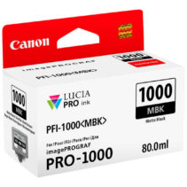 Canon PFI1000 Negro Mate Cartucho de Tinta Original - PFI1000MBK/0545C001