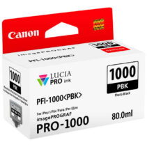 Canon PFI1000 Negro Photo Cartucho de Tinta Original - PFI1000PBK/0546C001