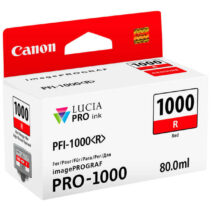 Canon PFI1000 Rojo Cartucho de Tinta Original - PFI1000R/0554C001