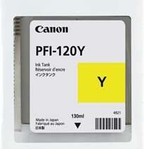 Canon PFI120 Amarillo Cartucho de Tinta Original - 2888C001