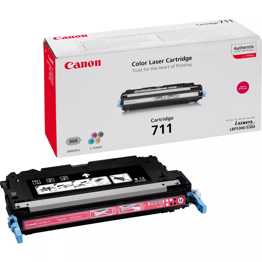 Canon 711 Magenta Cartucho de Toner Original - 1658B002