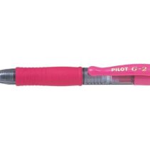 Pilot Boligrafo de Gel G2 Pixie XS Retractil - Punta de Bola Redonda 0.7mm - Trazo 0.32mm - Grip Ergonomico - Color Rosa