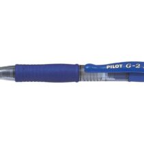 Pilot Boligrafo de Gel G2 Pixie XS Retractil - Punta de Bola Redonda 0.7mm - Trazo 0.32mm - Grip Ergonomico - Color Azul