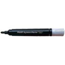 Pilot Rotulador para Pizarra Blanca - Punta Redonda de 4mm - Trazo de 1.8mm - Recargable - Tinta con Base de Alcohol - Borrable en Seco - Color Negro