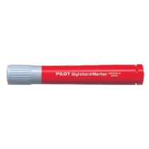 Pilot Rotulador para Pizarra Blanca - Punta Redonda de 4mm - Trazo de 1.8mm - Recargable - Tinta con Base de Alcohol - Borrable en Seco - Color Rojo