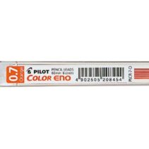 Pilot Pack de 6 Minas para Portaminas Color Eno H-197 0.7mm - Minas Color Naranja