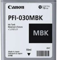 Canon PFI030 Negro Mate Cartucho de Tinta Original - 3488C001