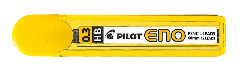 Pilot Caja de 12 Minas ENO 0.3 para Portaminas - Dureza HB - Trazo 0.3mm