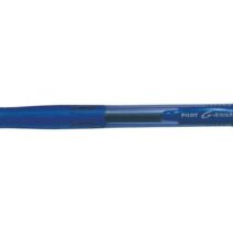 Pilot Boligrafo de Gel G-Knock - Recargable - Fabricado con Plastico Reciclado - Punta de Bola 0.7mm - Trazo 0.32mm - Color Azul