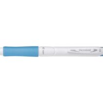 Pilot Boligrafo de Bola Retractil Acroball PureWhite - Recargable - Fabricado con Plastico Reciclado - Punta Redonda 1mm - Trazo 0.28mm - Grip Ergonomico - Color Azul Claro