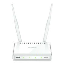 D-Link Punto de Acceso Wireless N - Puerto RJ45 - 2 Antenas Externas - Boton WPS - Color Blanco