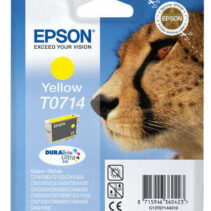 Epson T0714 Amarillo Cartucho de Tinta Original - C13T07144012