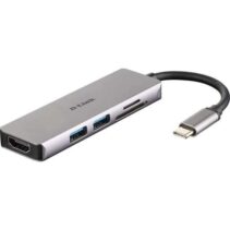 D-Link Hub USB-C 5 en 1 Lector SD