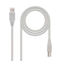 Nanocable Cable de Impresora USB-A 2.0 Macho a USB-B Macho 1m