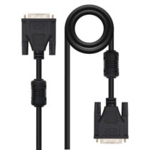 Nanocable Cable DVI 18+1 Macho a DVI 18+1 Macho 3m - Color Negro