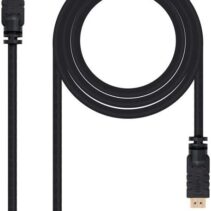 Nanocable Cable HDMI v1.4 con Repetidor Macho a HDMI v1.4 Macho 15m - Alta Velocidad - Color Negro