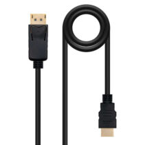 Nanocable Cable Conversor DisplayPort Macho a HDMI Macho 3m - Color Negro