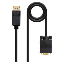 Nanocable Cable Conversor DisplayPort Macho a VGA Macho 5m - Color Negro