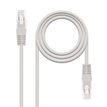 Nanocable Cable de Red Latiguillo RJ45 Cat.6 UTP AWG24 0.25m - Color Gris