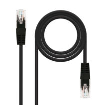 Nanocable Cable de Red Latiguillo RJ45 Cat.6 UTP AWG24 3m - Color Negro