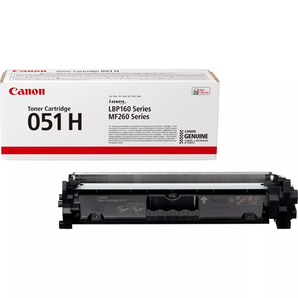 Canon 051H Negro Cartucho de Toner Original - 2169C002