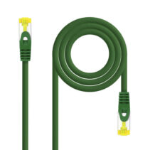 Nanocable Cable de Red Latiguillo RJ45 LSZH Cat.6a SFTP AWG26 0.50m - Color Verde