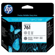 HP 761 Cabezal de Impresion Original - Gris y Gris Oscuro - CH647A