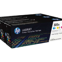 HP CE411A/CE412A/CE413A Pack de 3 Cartuchos de Toner Originales - 305A