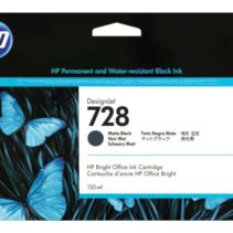 HP 728 Negro Mate Cartucho de Tinta Original - 3WX25A