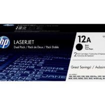 HP Q2612A Negro Pack de 2 Cartuchos de Toner Originales - 12A